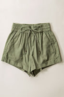 Play All Day Linen Waistband Shorts