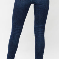 Judy Blue Midrise Classic Crinkle Ankle Skinny