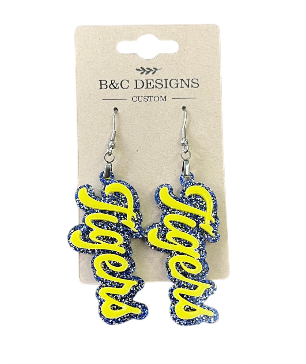 Tiger Earrings