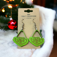 Kinda Grinchy Earrings