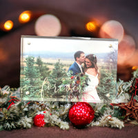 
              B&C Custom Engraved Acrylic Photo Block
            