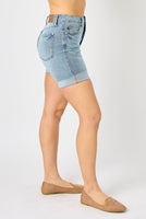 Judy Blue Cuffed Tummy Control Shorts