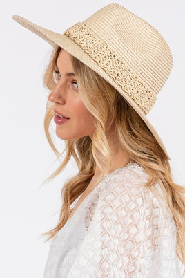 Paper Straw Braid Sun Hat