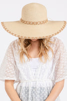Sun Hat Woven Edge Band