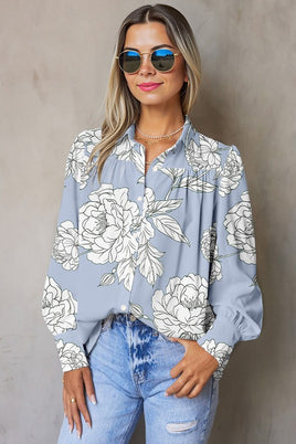 Floral Long Sleeve Top