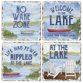 At The Lake Tumbled Tile Set