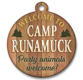Camp Runamuck Sign