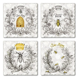 Queen Bee Tumbled Tile Set