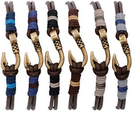 Mariner's 2 Strand Bracelet with Fish Hook