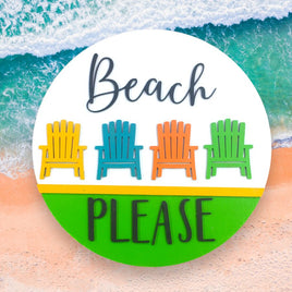 Beach Please Sign