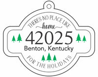 B&C Hand Crafted Zip Code Ornaments