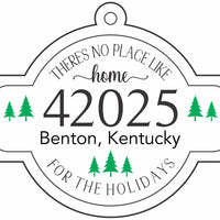 B&C Hand Crafted Zip Code Ornaments