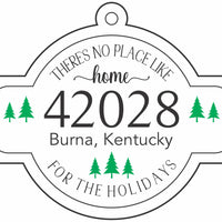 B&C Hand Crafted Zip Code Ornaments