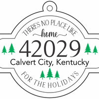 B&C Hand Crafted Zip Code Ornaments