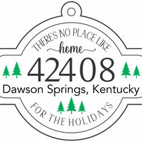 B&C Hand Crafted Zip Code Ornaments