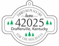 
              B&C Hand Crafted Zip Code Ornaments
            