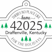B&C Hand Crafted Zip Code Ornaments