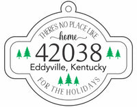 B&C Hand Crafted Zip Code Ornaments