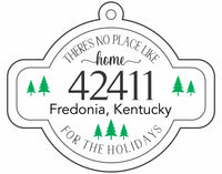 
              B&C Hand Crafted Zip Code Ornaments
            