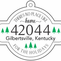 B&C Hand Crafted Zip Code Ornaments