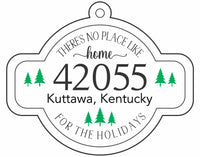 B&C Hand Crafted Zip Code Ornaments