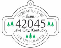 
              B&C Hand Crafted Zip Code Ornaments
            