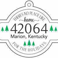 B&C Hand Crafted Zip Code Ornaments