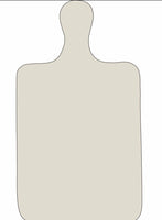 Natural Charcuterie Cutting Board 13" x 7.5"