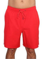 Men's Solid 3 Pocket Swim Trunk