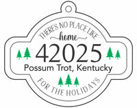 
              B&C Hand Crafted Zip Code Ornaments
            
