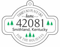 B&C Hand Crafted Zip Code Ornaments