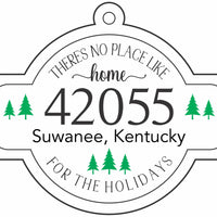 B&C Hand Crafted Zip Code Ornaments