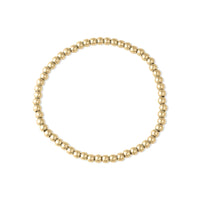 Gold Beaded Stretch Bracelet