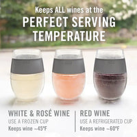 Rosé FREEZE™ Cooling Cups w/ Active Cooling Gel