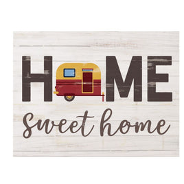 Home Sweet Camper Home Wood Sign