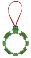 Christmas Monogram Ornaments