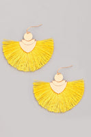 Threaded Tassel Earrings