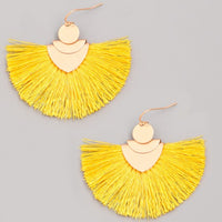 Threaded Tassel Earrings