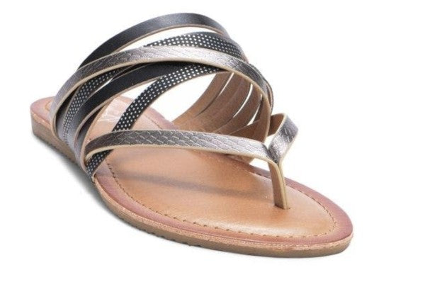 Strappy Flat Sandal