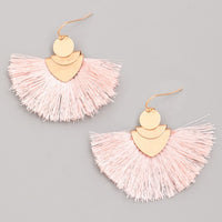 Threaded Tassel Earrings