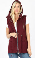 Utility Vest with Hoodie (Plus)