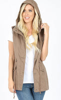 
              Utility Vest with Hoodie
            