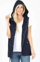 
              Utility Vest with Hoodie
            