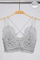 Crochet Lace Bralette (Plus)