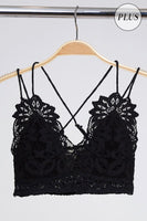 Crochet Lace Bralette (Plus)