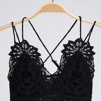 Crochet Lace Bralette (Plus)