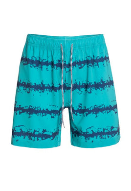 Mens Abstract Stripe Board Shorts