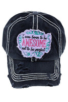 
              Born Awesome Cap
            