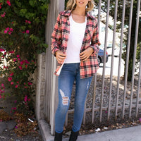 Pink Plaid Perfection (1X-3X)