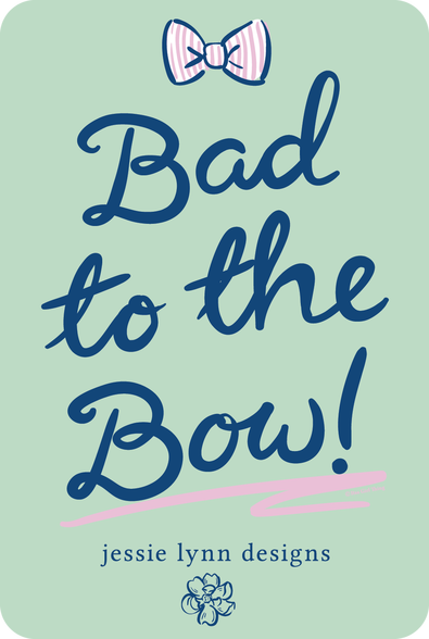 JLD Bad to the Bow Decal